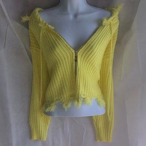 Yellow Knit Sweater